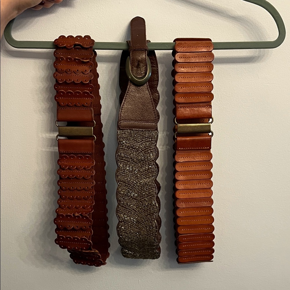 Vintage 00s Anthropologie Belts Size Medium